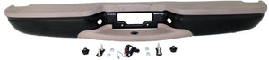EXPEDITION 97-00 STEP BUMPER, FACE BAR AND PAD, w/ Pad Provision, w/o Mounting Bracket, Powdercoated Black