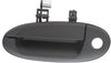 TAURUS/SABLE 96-02 FRONT EXTERIOR DOOR HANDLE LH, Smooth Black, Plastic, w/ Keyhole, w/o Keypad Hole
