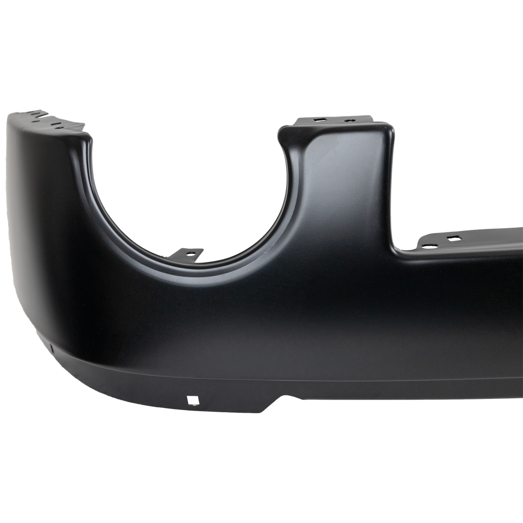 SIERRA 1500 07-13 FRONT BUMPER, Powdercoated Black, w/ Air Hole, Denali/(Hybrid, 11-13) Models, Excludes 2007 Classic