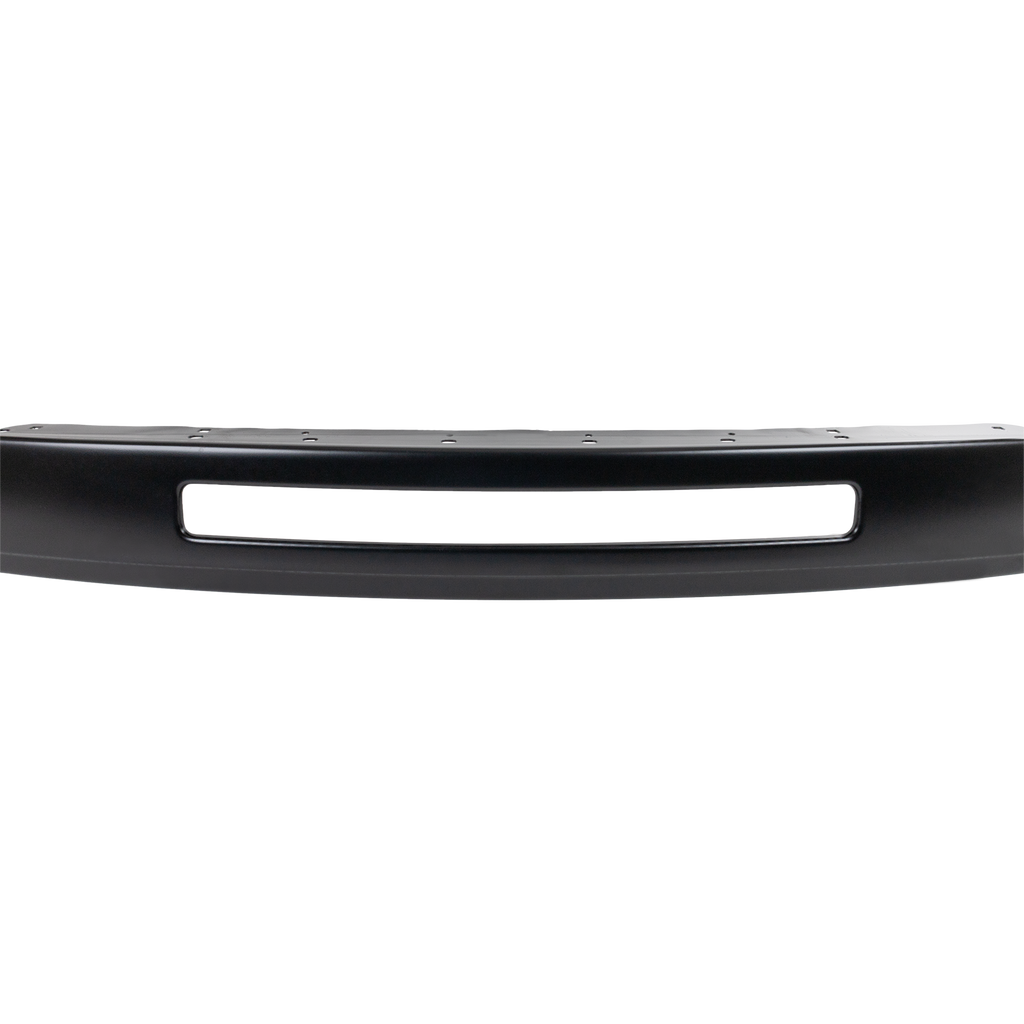 SIERRA 1500 07-13 FRONT BUMPER, Powdercoated Black, w/ Air Hole, Denali/(Hybrid, 11-13) Models, Excludes 2007 Classic