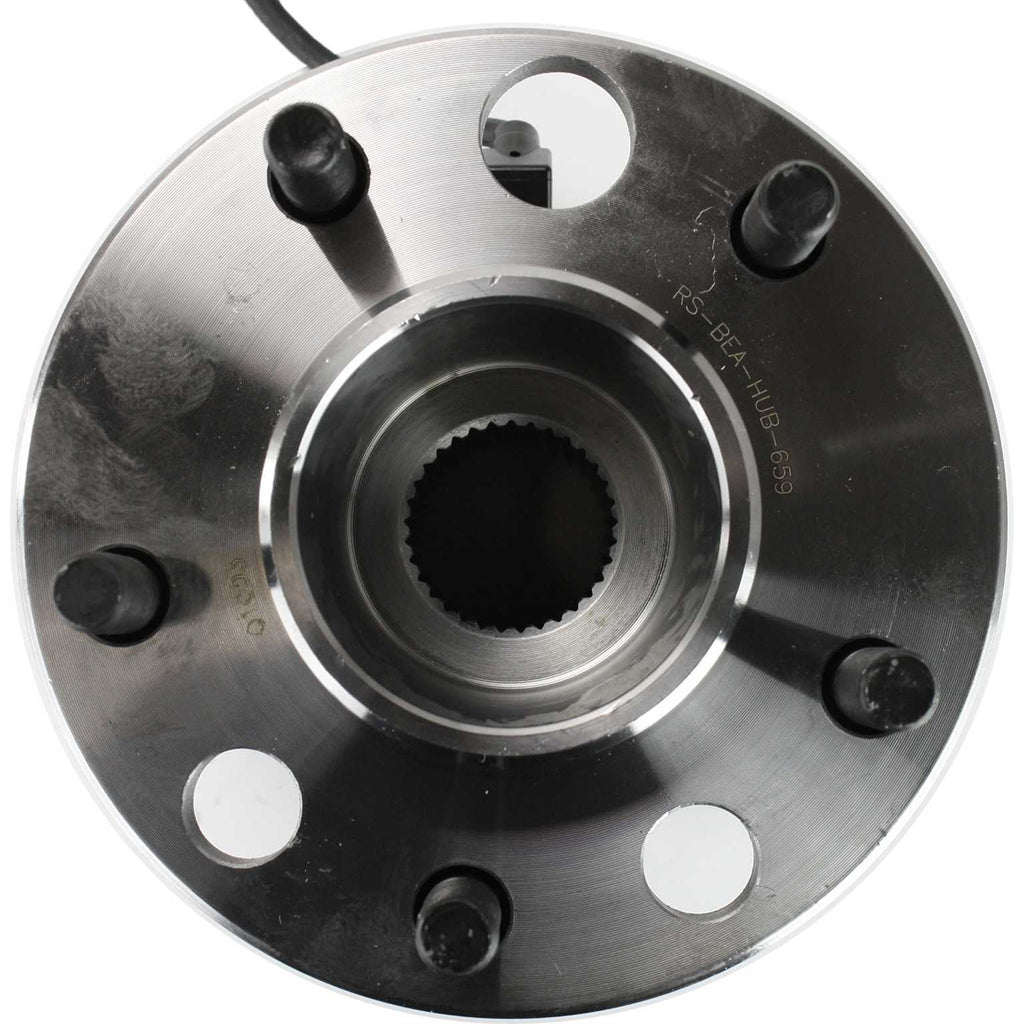 SAFARI 95-02 FRONT HUB ASSEMBLY RH=LH, 5 Studs, 5 x 127 mm PCD Bolt Pattern, 3-Bolt Modified Triangular