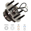 ASTRO/SAFARI 03-05 FRONT HUB ASSEMBLY RH, 6 Studs, Driven