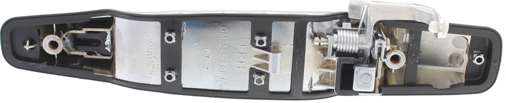 SILVERADO/SIERRA 1500 07-13/2500 HD/3500 HD 07-14 FRONT EXTERIOR DOOR HANDLE Right, Chrme, w/o Keyhole, w/ Slash Desgn Hndle, Excludes 2007 Classic