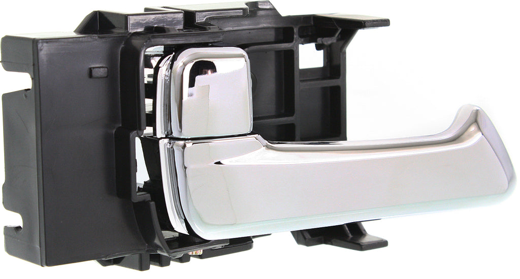 CANYON/COLORADO 04-12 FRONT INTERIOR DOOR HANDLE LH, Chrome, Plastic, All Cab Types (=REAR, Crew Cab)