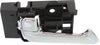 CANYON/COLORADO 04-12 FRONT INTERIOR DOOR HANDLE LH, Chrome, Plastic, All Cab Types (=REAR, Crew Cab)
