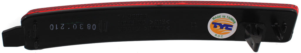 ACADIA 07-12/TRAVERSE 09-12/SRX 10-16 REAR BUMPER REFLECTOR RH