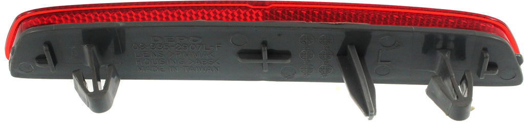 TERRAIN 10-15/TRAX 13-16 REAR BUMPER REFLECTOR LH, (Trax 15-16, Mexico Built Vehicle) - CAPA