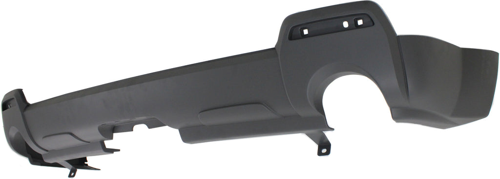 TERRAIN 10-15 REAR BUMPER COVER, Lower, Txtd , (Exc. Denali Model), w/o Chr Pkg, w/ Dual Exh Holes - CAPA