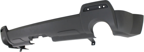 TERRAIN 10-15 REAR BUMPER COVER, Lower, Txtd , (Exc. Denali Model), w/o Chr Pkg, w/ Dual Exh Holes - CAPA