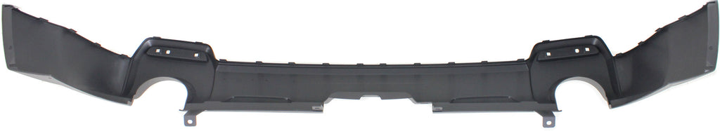 TERRAIN 10-15 REAR BUMPER COVER, Lower, Txtd , (Exc. Denali Model), w/o Chr Pkg, w/ Dual Exh Holes - CAPA