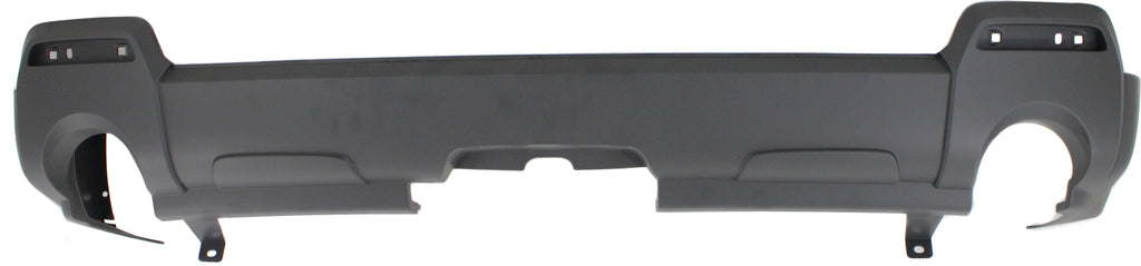 TERRAIN 10-15 REAR BUMPER COVER, Lower, Txtd , (Exc. Denali Model), w/o Chr Pkg, w/ Dual Exh Holes - CAPA
