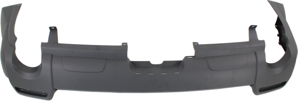 TERRAIN 10-15 REAR BUMPER COVER, Lower, Txtd , (Exc. Denali Model), w/o Chr Pkg, w/ Dual Exh Holes