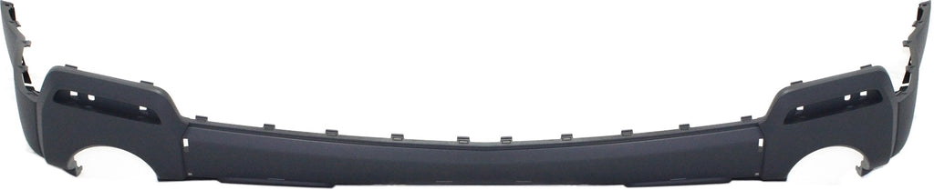 TERRAIN 10-15 REAR BUMPER COVER, Lower, Txtd, (Exc. Denali Model), w/ Chr Pkg, w/ Dual Exh Holes