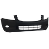 Front Bumper Cover Primed For 2008-2010 Honda Accord Without Fog Light Holes Sedan Replacement REPH010303P