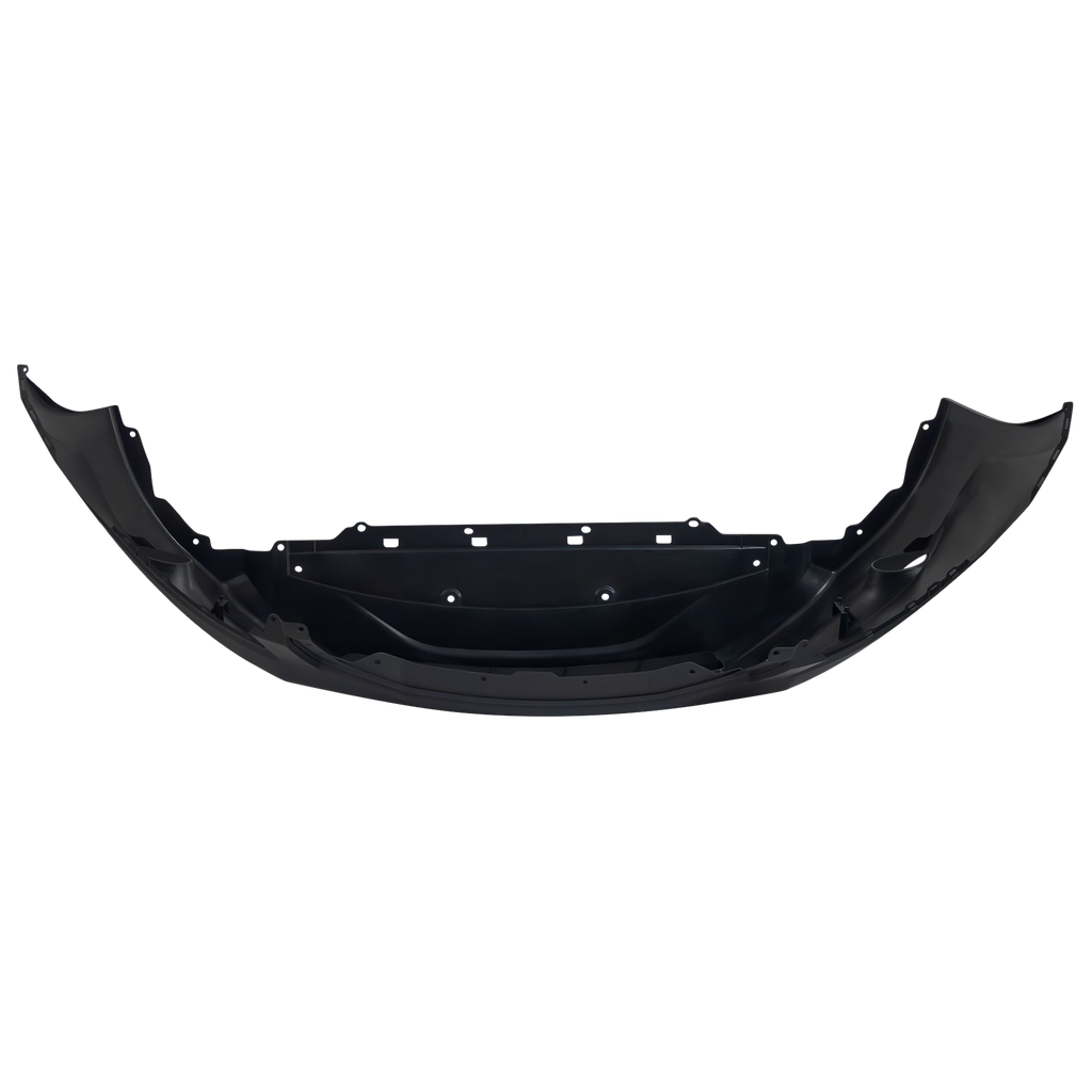 Front Bumper Cover Primed For 2008-2010 Honda Accord Without Fog Light Holes Sedan Replacement REPH010303P