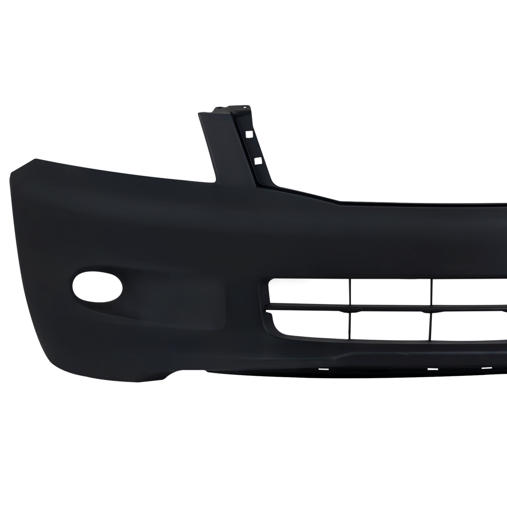 Front Bumper Cover Primed For 2008-2010 Honda Accord Without Fog Light Holes Sedan Replacement REPH010303P