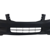 Front Bumper Cover Primed For 2008-2010 Honda Accord Without Fog Light Holes Sedan Replacement REPH010303P