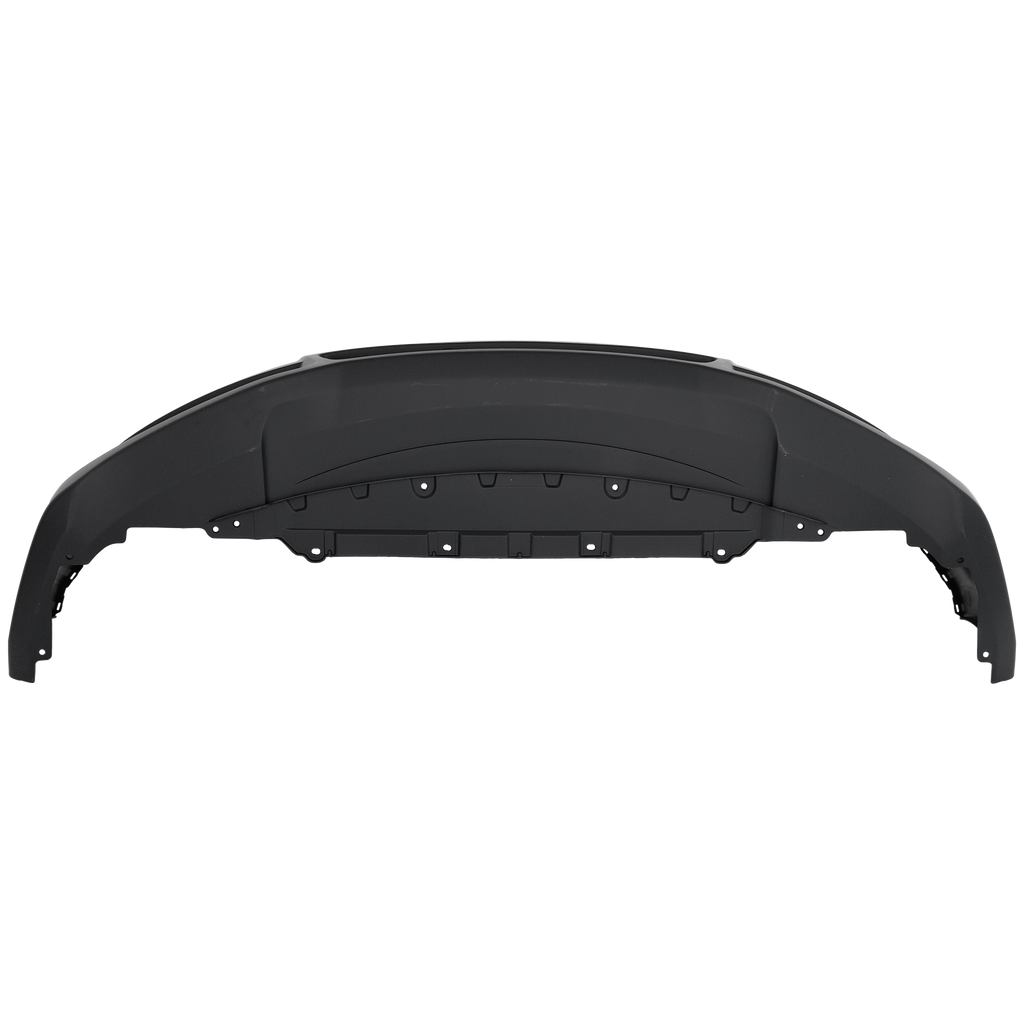 Front Bumper Cover Primed For 2011-2012 Honda Accord With Fog Light Holes GL Model Coupe CAPA Replacement REPH010320PQ