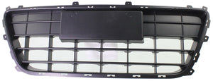 ELANTRA 09-12 FRONT BUMPER GRILLE, Ptd-Black, Touring Model
