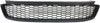 ACCORD 13-15 FRONT BUMPER GRILLE, Textured Black, Coupe
