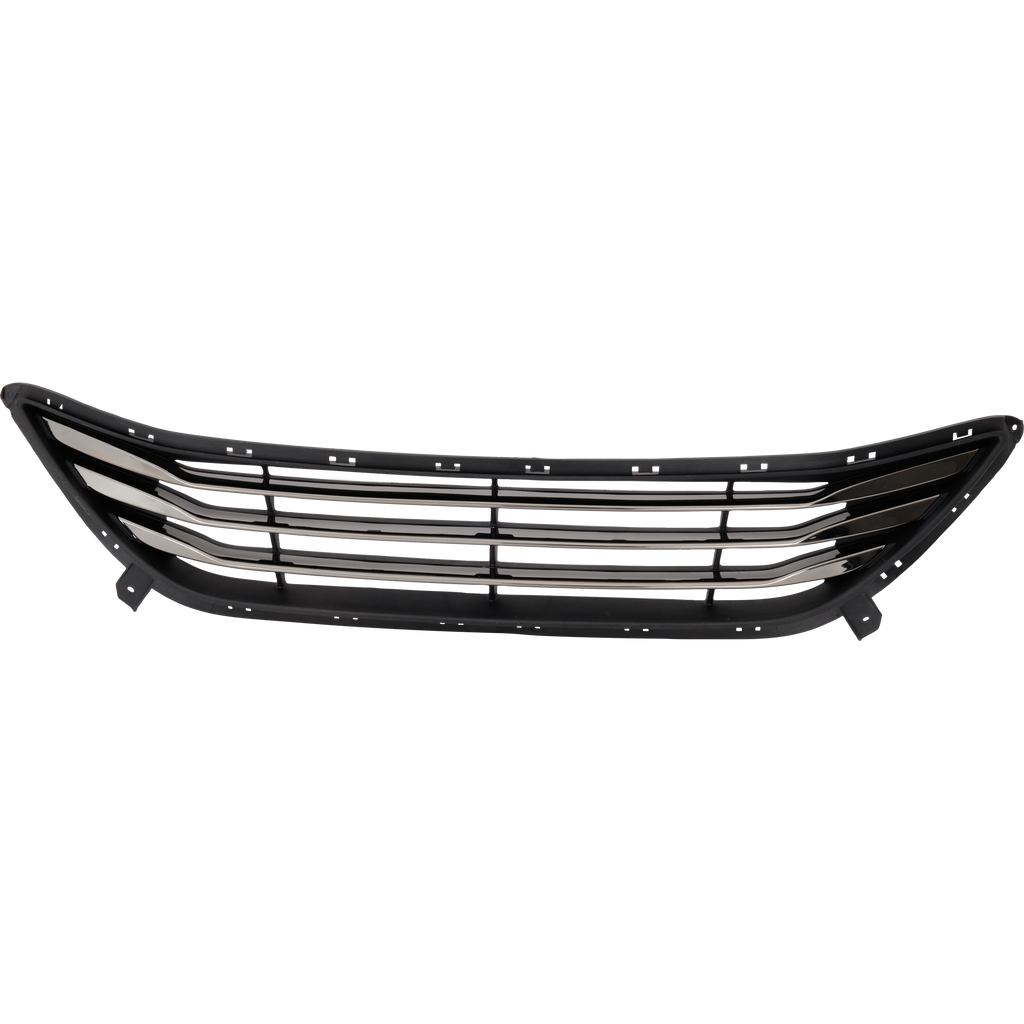 ELANTRA 11-13 FRONT BUMPER GRILLE, Paint to Match, w/ Chrome Insert, Sedan, USA Built Vehicle