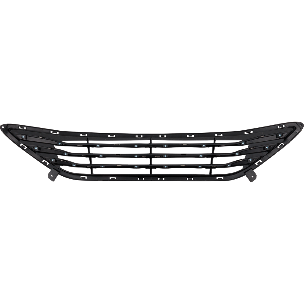 ELANTRA 11-13 FRONT BUMPER GRILLE, Paint to Match, w/ Chrome Insert, Sedan, USA Built Vehicle
