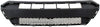 PILOT 12-15 FRONT BUMPER MOLDING, Garnish, Textured Black - CAPA