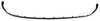 SANTA FE 13-16 FRONT BUMPER MOLDING, Air Dam, Textured Black, Sport Model