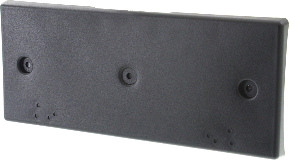 ACCENT 12-16 FRONT LICENSE PLATE BRACKET, Textured, Hatchback/Sedan