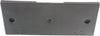 ACCENT 12-16 FRONT LICENSE PLATE BRACKET, Textured, Hatchback/Sedan