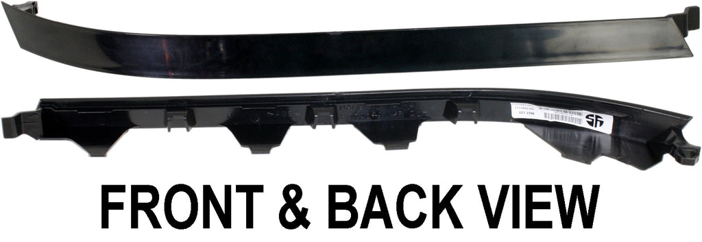 PILOT 03-05 FRONT BUMPER FILLER RH, Black