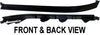 PILOT 03-05 FRONT BUMPER FILLER LH, Black