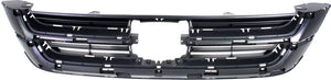 CR-V 10-11 GRILLE, Painted-Dark Gray Shell and Insert, Mexico/USA Built - CAPA