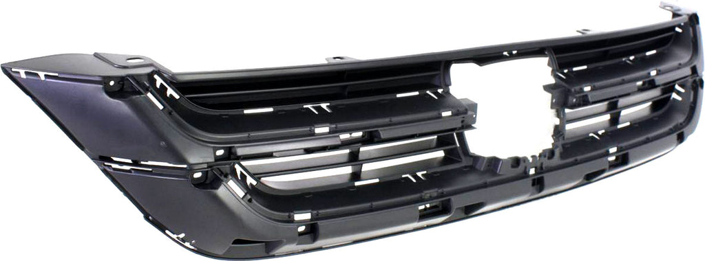 CR-V 10-11 GRILLE, Painted-Dark Gray Shell and Insert, Mexico/USA Built - CAPA