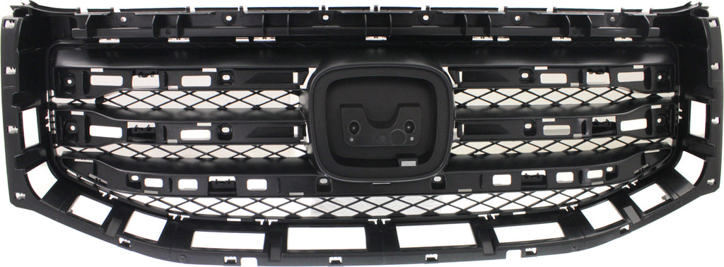 PILOT 12-15 GRILLE, Textured Black Shell and Insert - CAPA