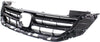 ACCORD 13-15 GRILLE, Painted Black Shell and Insert, 6 Cyl, Sedan - CAPA