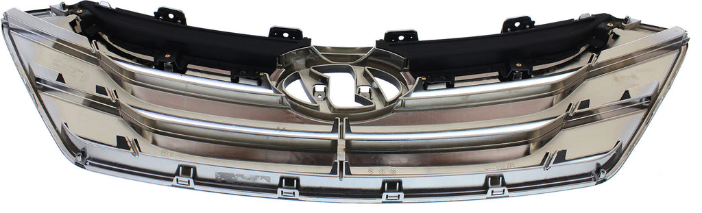 SANTA FE SPORT 13-14 GRILLE, Chrome Shell/Painted Black Insert
