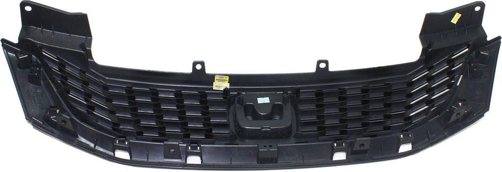 ACCORD 13-15 GRILLE, Painted Black Shell and Insert, Coupe - CAPA