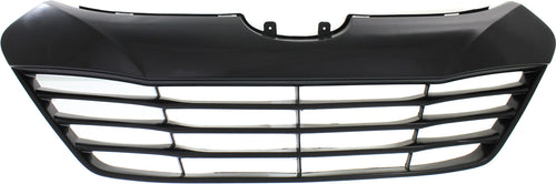 TUCSON 10-15 GRILLE, Paintable Shell and Insert, w/ Upper Molding, (Exc. Fuel Cell Model) - CAPA