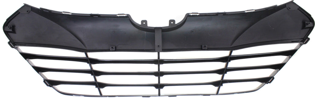 TUCSON 10-15 GRILLE, Paintable Shell and Insert, w/ Upper Molding, (Exc. Fuel Cell Model) - CAPA