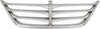 GENESIS 09-10 GRILLE, Chrome Silver Shell and Insert, Sedan, From 6-16-09