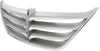 GENESIS 09-10 GRILLE, Chrome Silver Shell and Insert, Sedan, From 6-16-09
