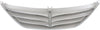GENESIS 09-10 GRILLE, Chrome Silver Shell and Insert, Sedan, From 6-16-09