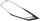ACCORD 08-10 GRILLE MOLDING, Chrome, Coupe - CAPA