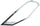 ACCORD 08-10 GRILLE MOLDING, Chrome, Coupe - CAPA