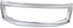 PILOT 12-15 GRILLE MOLDING, Surround, Chrome - CAPA