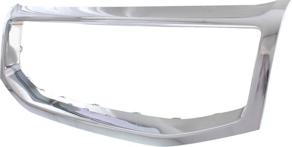 PILOT 12-15 GRILLE MOLDING, Surround, Chrome - CAPA