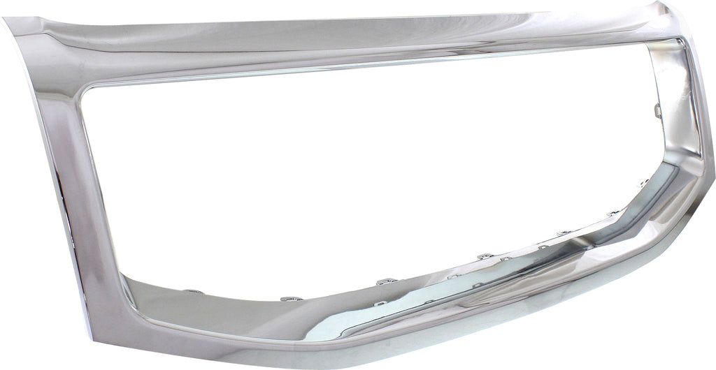 PILOT 12-15 GRILLE MOLDING, Surround, Chrome - CAPA