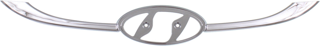 ELANTRA GT 13-15 GRILLE MOLDING, Upper, Chrome, w/ Chrome Trim