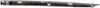 CR-V 12-14 GRILLE MOLDING RH, Center, Chrome, Canada/Mexico/USA Built - CAPA